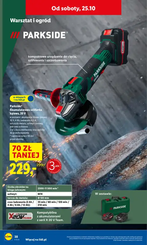 Lidl - gazetka promocyjna Katalog od poniedziałku 20.10 do soboty 25.10 - strona 44