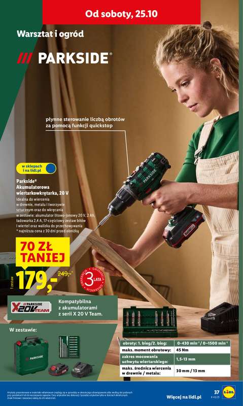 Lidl - gazetka promocyjna Katalog od poniedziałku 20.10 do soboty 25.10 - strona 43