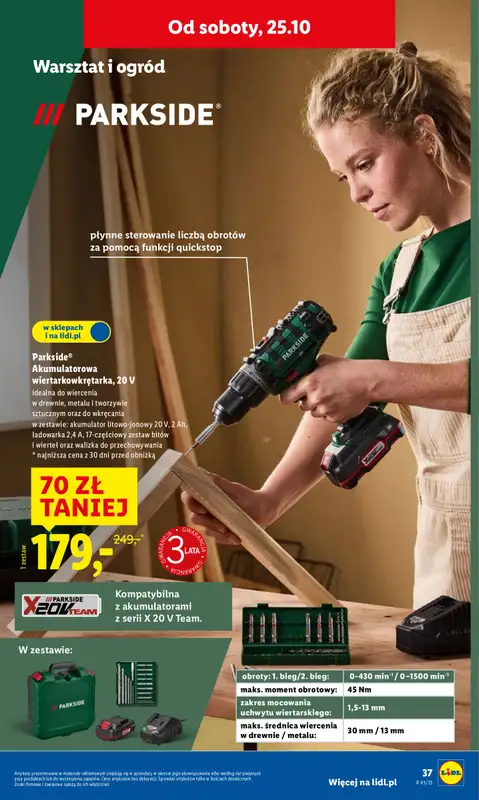 Lidl - gazetka promocyjna Katalog od poniedziałku 20.10 do soboty 25.10 - strona 43