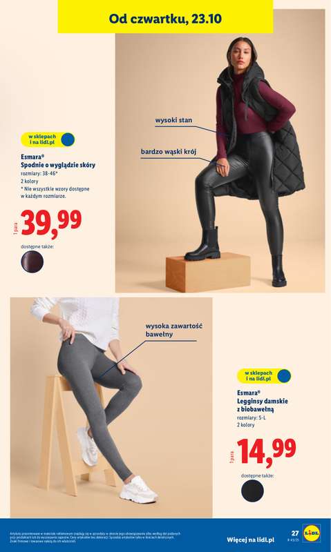 Lidl - gazetka promocyjna Katalog od poniedziałku 20.10 do soboty 25.10 - strona 31