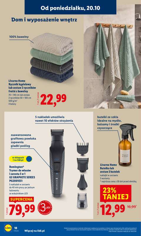 Lidl - gazetka promocyjna Katalog od poniedziałku 20.10 do soboty 25.10 - strona 22