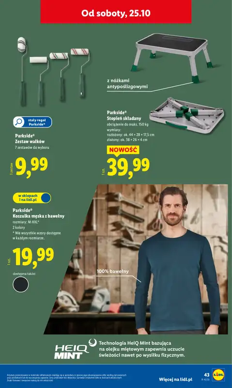 Lidl - gazetka promocyjna Katalog od poniedziałku 20.10 do soboty 25.10 - strona 49
