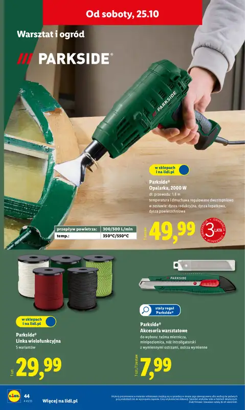 Lidl - gazetka promocyjna Katalog od poniedziałku 20.10 do soboty 25.10 - strona 50