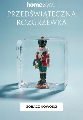 home&you - gazetka promocyjna Przedświąteczna rozgrzewka od soboty 18.10  home&you - gazetka promocyjna Przedświąteczna rozgrzewka od soboty 18.10