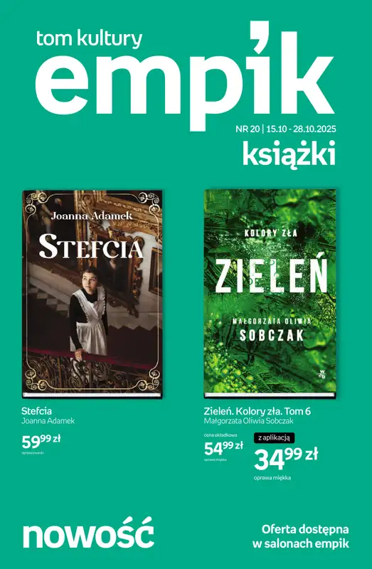 Empik - gazetka promocyjna Tom kultury: książki  