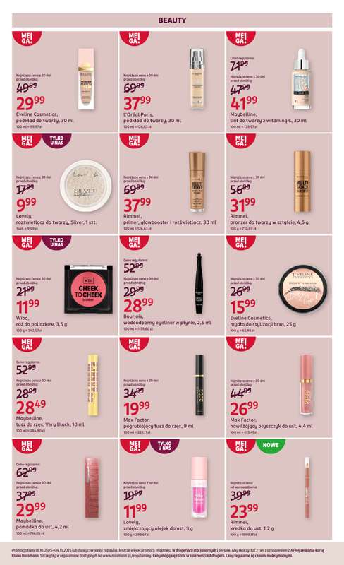 Rossmann - gazetka promocyjna Gazetka od soboty 18.10 do wtorku 04.11 - strona 4