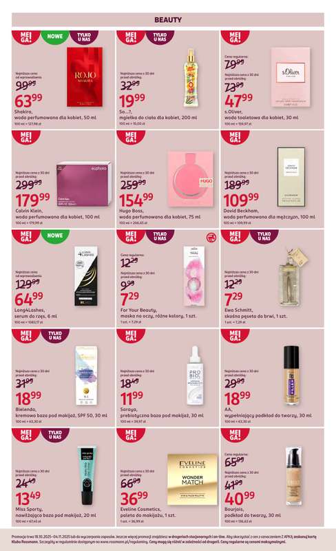 Rossmann - gazetka promocyjna Gazetka od soboty 18.10 do wtorku 04.11 - strona 3