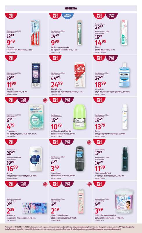 Rossmann - gazetka promocyjna Gazetka od soboty 18.10 do wtorku 04.11 - strona 9