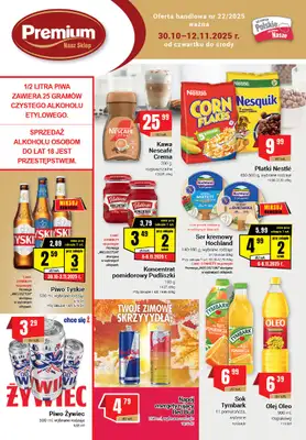 Premium - gazetka promocyjna Gazetka Premium od czwartku 30.10 do środy 12.11 Premium - gazetka promocyjna Gazetka Premium od czwartku 30.10 do środy 12.11