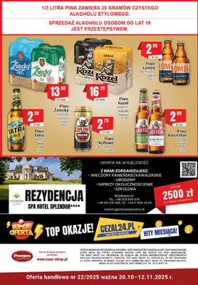 Premium - gazetka promocyjna Gazetka Premium od czwartku 30.10 do środy 12.11 - strona 6 Premium - gazetka promocyjna Gazetka Premium od czwartku 30.10 do środy 12.11 - strona 6