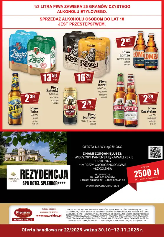 Premium - gazetka promocyjna Gazetka Premium Market Plus od czwartku 30.10 do środy 12.11 - strona 8