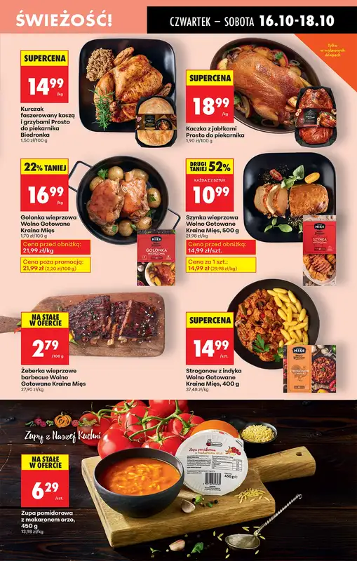Biedronka - gazetka promocyjna Od czwartku, Z ladą tradycyjną od czwartku 16.10 do środy 22.10 - strona 28