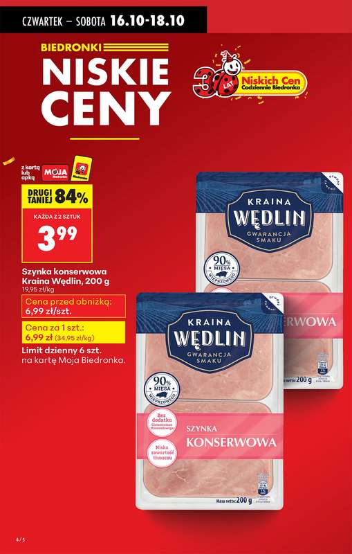Biedronka - gazetka promocyjna Od czwartku, Z ladą tradycyjną od czwartku 16.10 do środy 22.10 - strona 7