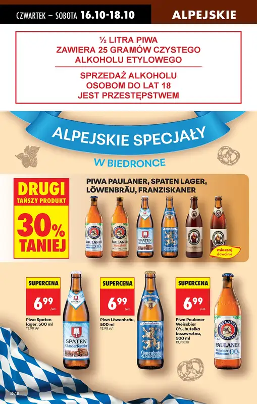 Biedronka - gazetka promocyjna Od czwartku, Z ladą tradycyjną od czwartku 16.10 do środy 22.10 - strona 63