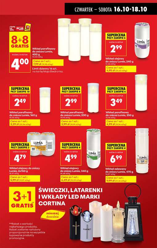Biedronka - gazetka promocyjna Od czwartku, Z ladą tradycyjną od czwartku 16.10 do środy 22.10 - strona 20