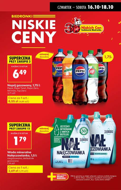 Biedronka - gazetka promocyjna Od czwartku, Z ladą tradycyjną od czwartku 16.10 do środy 22.10 - strona 12