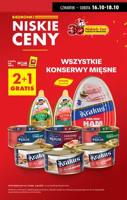 Biedronka - gazetka promocyjna Od czwartku, Z ladą tradycyjną od czwartku 16.10 do środy 22.10 - strona 8 Biedronka - gazetka promocyjna Od czwartku, Z ladą tradycyjną od czwartku 16.10 do środy 22.10 - strona 8