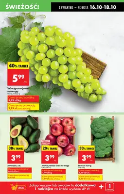 Biedronka - gazetka promocyjna Od czwartku, Z ladą tradycyjną od czwartku 16.10 do środy 22.10 - strona 22 Biedronka - gazetka promocyjna Od czwartku, Z ladą tradycyjną od czwartku 16.10 do środy 22.10 - strona 22