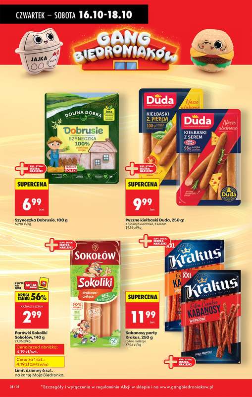 Biedronka - gazetka promocyjna Od czwartku, Z ladą tradycyjną od czwartku 16.10 do środy 22.10 - strona 41