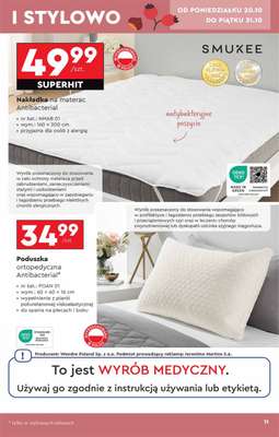 Biedronka - gazetka promocyjna Okazje tygodnia od 20.10 od poniedziałku 20.10 do środy 05.11 - strona 11