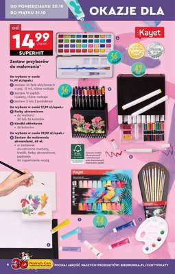 Biedronka - gazetka promocyjna Okazje tygodnia od 20.10 od poniedziałku 20.10 do środy 05.11 - strona 6