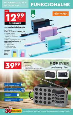 Biedronka - gazetka promocyjna Okazje tygodnia od 20.10 od poniedziałku 20.10 do środy 05.11 - strona 16