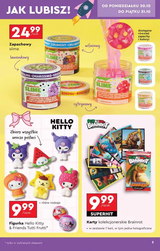 Biedronka - gazetka promocyjna Okazje tygodnia od 20.10   - strona 3