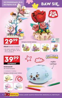 Biedronka - gazetka promocyjna Okazje tygodnia od 20.10 od poniedziałku 20.10 do środy 05.11 - strona 2