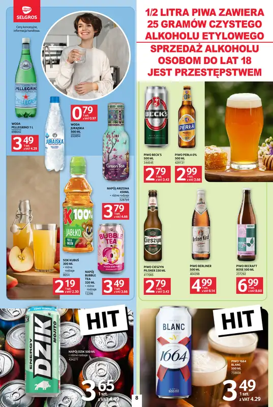Selgros - gazetka promocyjna Jeszcze więcej super promocji! od czwartku 16.10 do środy 22.10 - strona 8