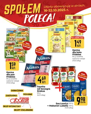 Społem Częstochowa - gazetka promocyjna Wielopaki od piątku 17.10 do środy 22.10 - strona 3