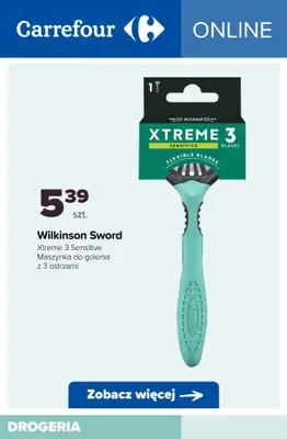 Carrefour - gazetka promocyjna Jednorazowe maszynki do golenia - oferta ONLINE od piątku 17.10  - strona 3