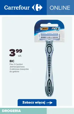 Carrefour - gazetka promocyjna Jednorazowe maszynki do golenia - oferta ONLINE od piątku 17.10  - strona 7