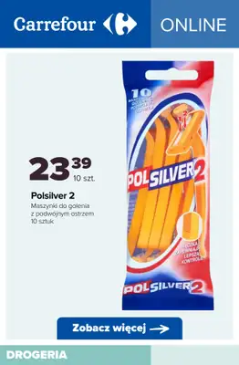 Carrefour - gazetka promocyjna Jednorazowe maszynki do golenia - oferta ONLINE od piątku 17.10  - strona 8