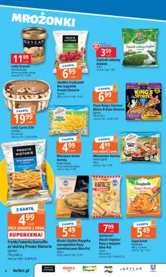 Leclerc - gazetka promocyjna Oferta E.Leclerc | Tanio to tu! od poniedziałku 20.10 do poniedziałku 27.10 - strona 4