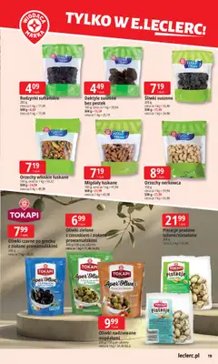 Leclerc - gazetka promocyjna Oferta E.Leclerc | Tanio to tu! od poniedziałku 20.10 do poniedziałku 27.10 - strona 19