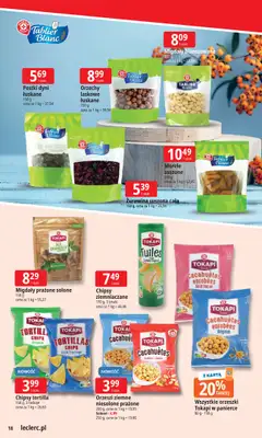 Leclerc - gazetka promocyjna Oferta E.Leclerc | Tanio to tu! od poniedziałku 20.10 do poniedziałku 27.10 - strona 18