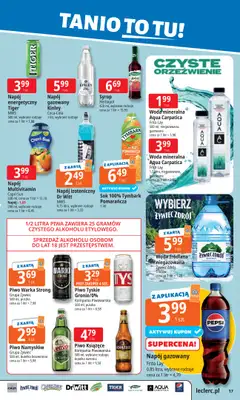 Leclerc - gazetka promocyjna Oferta E.Leclerc | Tanio to tu! od poniedziałku 20.10 do poniedziałku 27.10 - strona 17