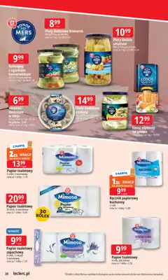 Leclerc - gazetka promocyjna Oferta E.Leclerc | Tanio to tu! od poniedziałku 20.10 do poniedziałku 27.10 - strona 20