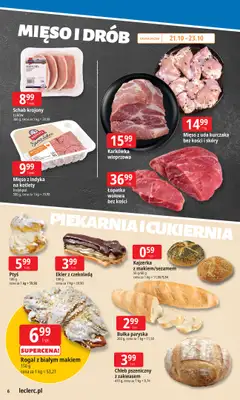 Leclerc - gazetka promocyjna Oferta E.Leclerc | Tanio to tu! od poniedziałku 20.10 do poniedziałku 27.10 - strona 6
