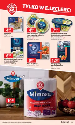 Leclerc - gazetka promocyjna Oferta E.Leclerc | Tanio to tu! od poniedziałku 20.10 do poniedziałku 27.10 - strona 21