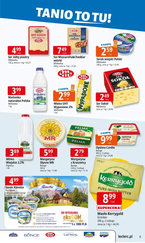 Leclerc - gazetka promocyjna Oferta E.Leclerc   - strona 3