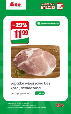 Dino - gazetka promocyjna Specjalna oferta na 17.10.2025 - promocje spoza gazetki od piątku 17.10 do piątku 17.10 - strona 4