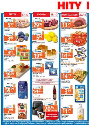 Leclerc - gazetka promocyjna Oferta Rzeszów od piątku 17.10 do czwartku 23.10