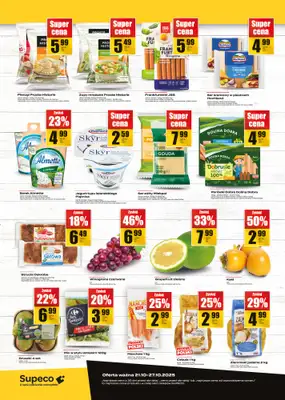 Supeco - gazetka promocyjna Targ świeżości od wtorku 21.10 do poniedziałku 27.10 - strona 2