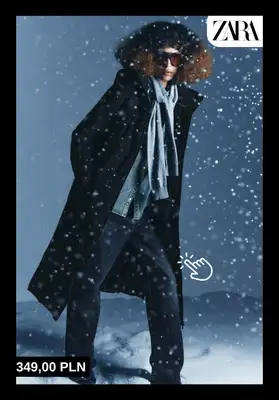 Zara - gazetka promocyjna Ciepłe kurtki puchowe dla niej od piątku 17.10  - strona 8