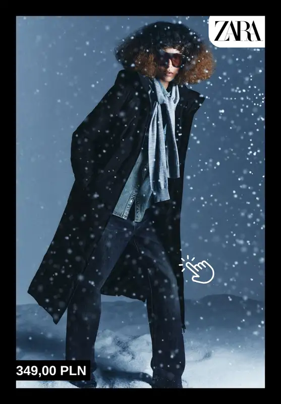 Zara - gazetka promocyjna Ciepłe kurtki puchowe dla niej od piątku 17.10  - strona 8