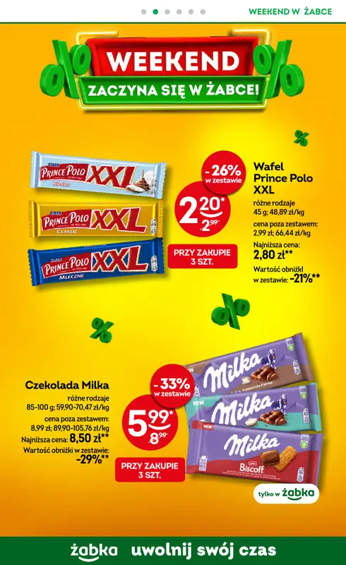 Żabka - gazetka promocyjna Gazetka weekendowa   - strona 3