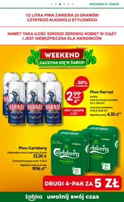 Żabka - gazetka promocyjna Gazetka weekendowa od piątku 17.10 do niedzieli 19.10 - strona 4