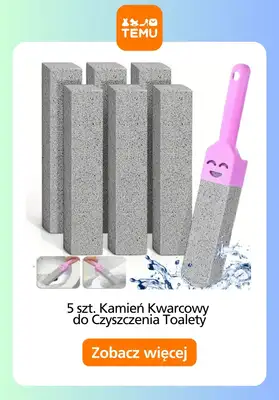 Temu - gazetka promocyjna Produkty do sprzątania od soboty 18.10  - strona 10 Temu - gazetka promocyjna Produkty do sprzątania od soboty 18.10  - strona 10