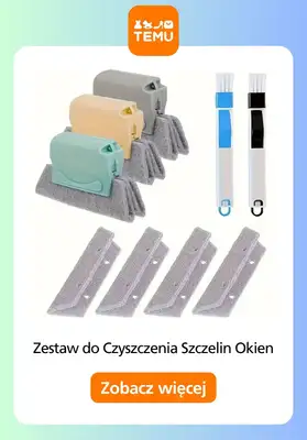 Temu - gazetka promocyjna Produkty do sprzątania od soboty 18.10  - strona 8 Temu - gazetka promocyjna Produkty do sprzątania od soboty 18.10  - strona 8